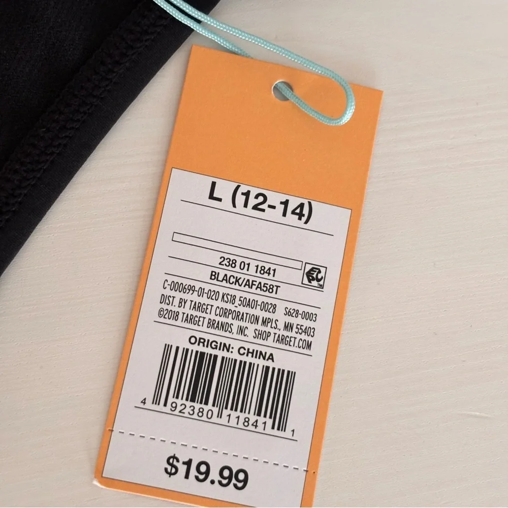 KONA SOL Twist Ruched Bandeau Bikini Top Sz L NWT - Picture 9 of 10